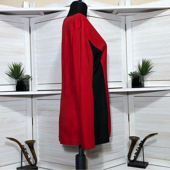 Vintage Harlequin Blazer Coat White Black Red - Medium - Picture 4 of 5